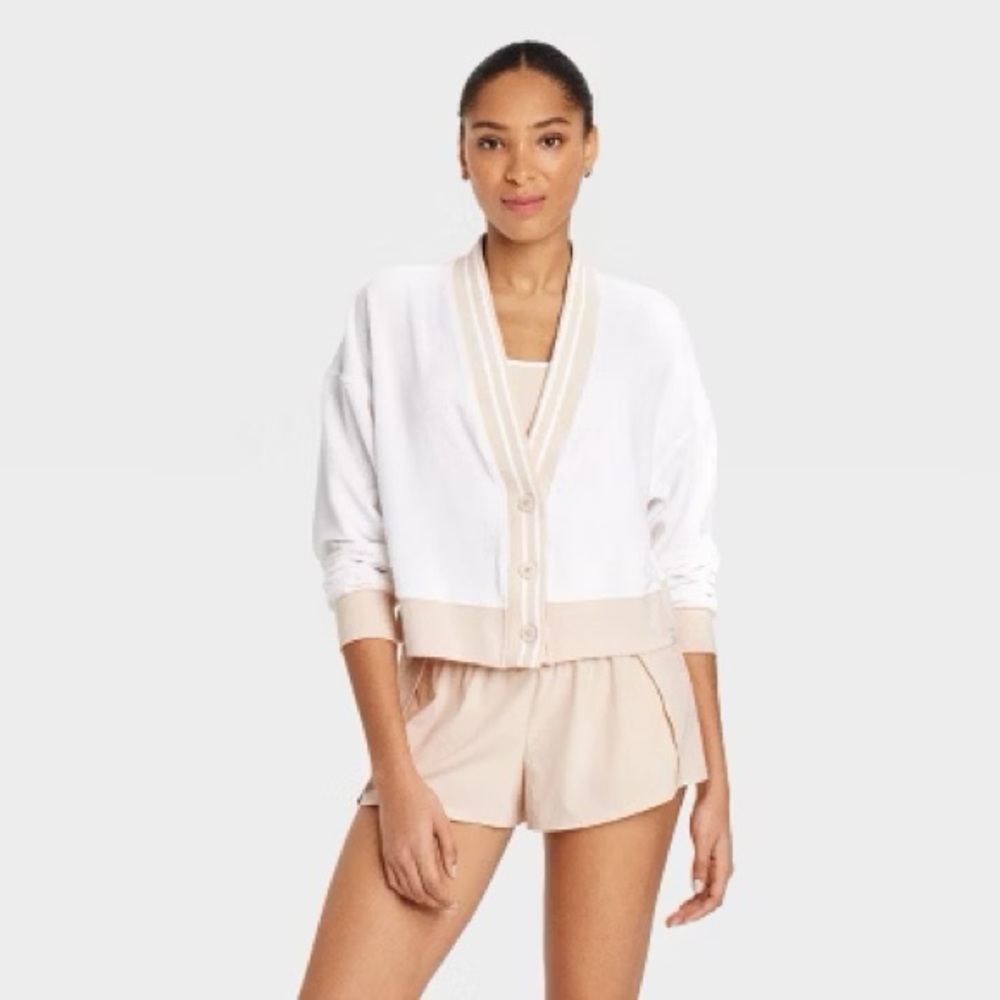 NWT JOYLAB women’s towel terry cardigan sz XXL ✨